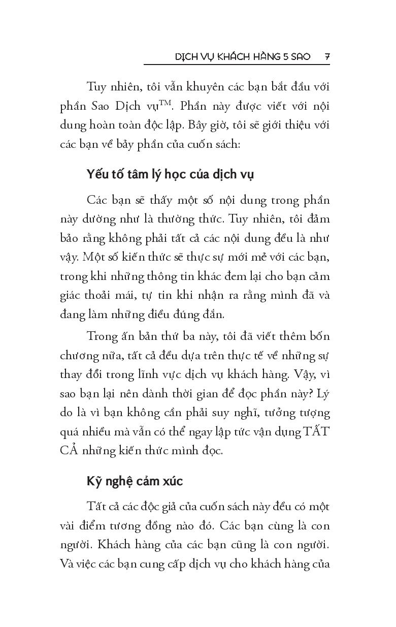 dịch vụ khách hàng 5 sao (tái bản 2022)