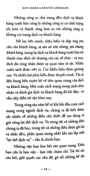 dịch vụ sửng sốt khách hàng sững sờ (tái bản 2017)