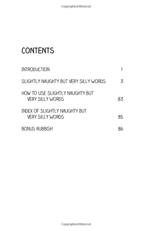 dick and dom's slightly naughty but very silly words