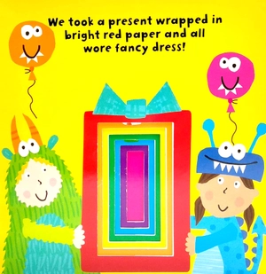 die-cut book - my party week