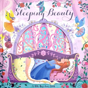 die-cut book - sleeping beauty