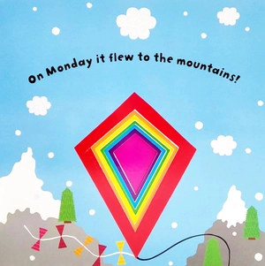 die-cut book - where's my kite?