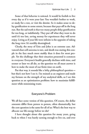 die with zero - getting all you can from your money and your life