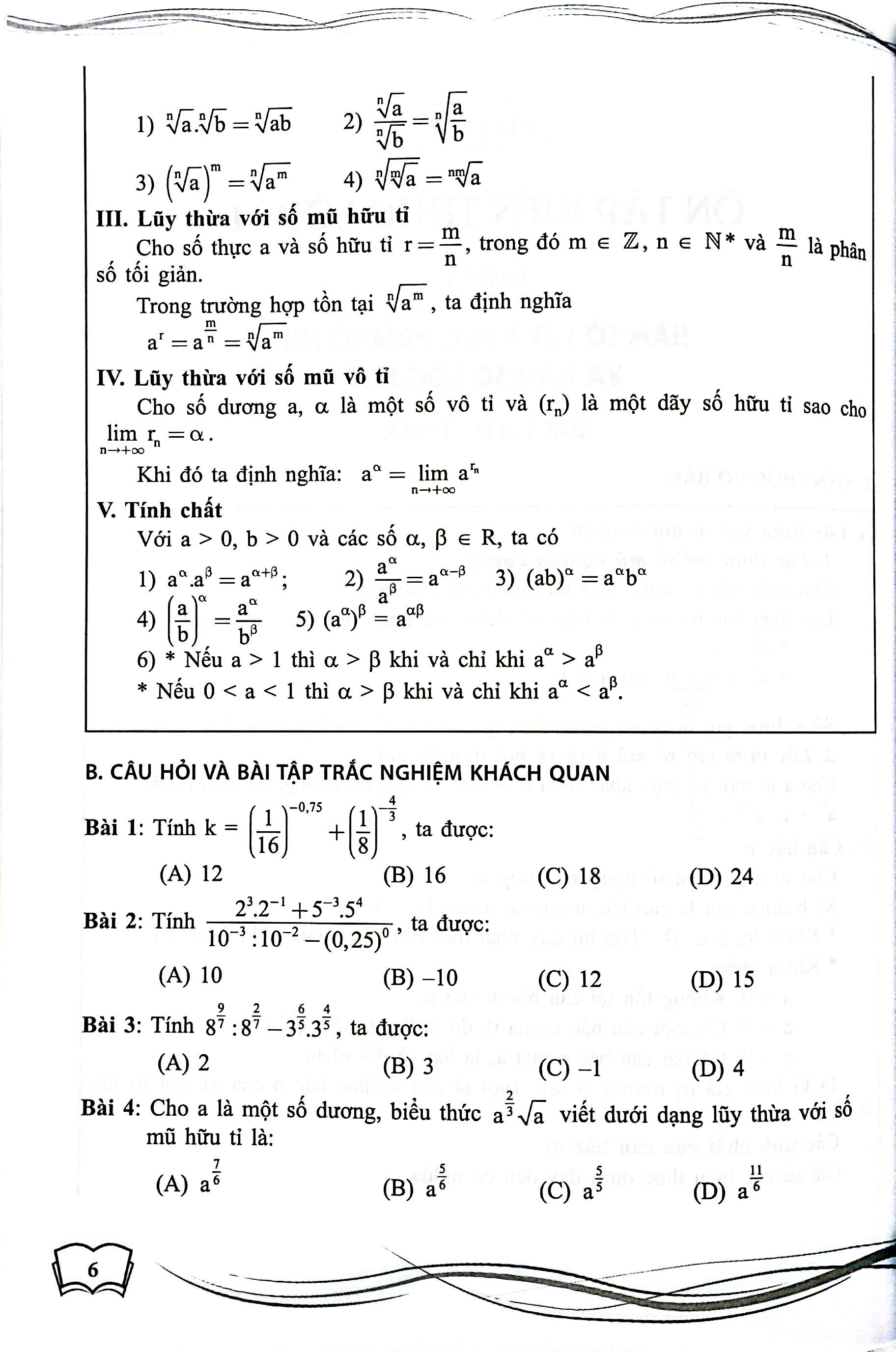 điểm cao và chinh phục toán 12 luyện thi tn thpt
