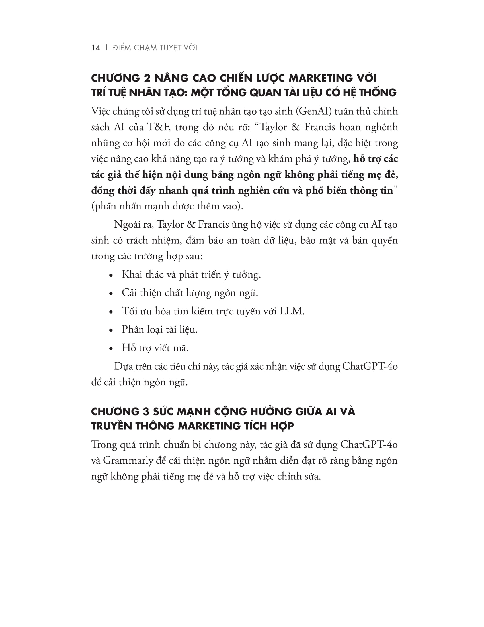 Điểm Chạm Tuyệt Vời - Kết Nối AI Và Marketing Để Dẫn Đầu Xu Thế