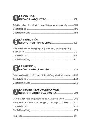 điểm mấu chốt tạo ra doanh nghiệp bền vững - 7 nguyên tắc quản lý hiệu quả