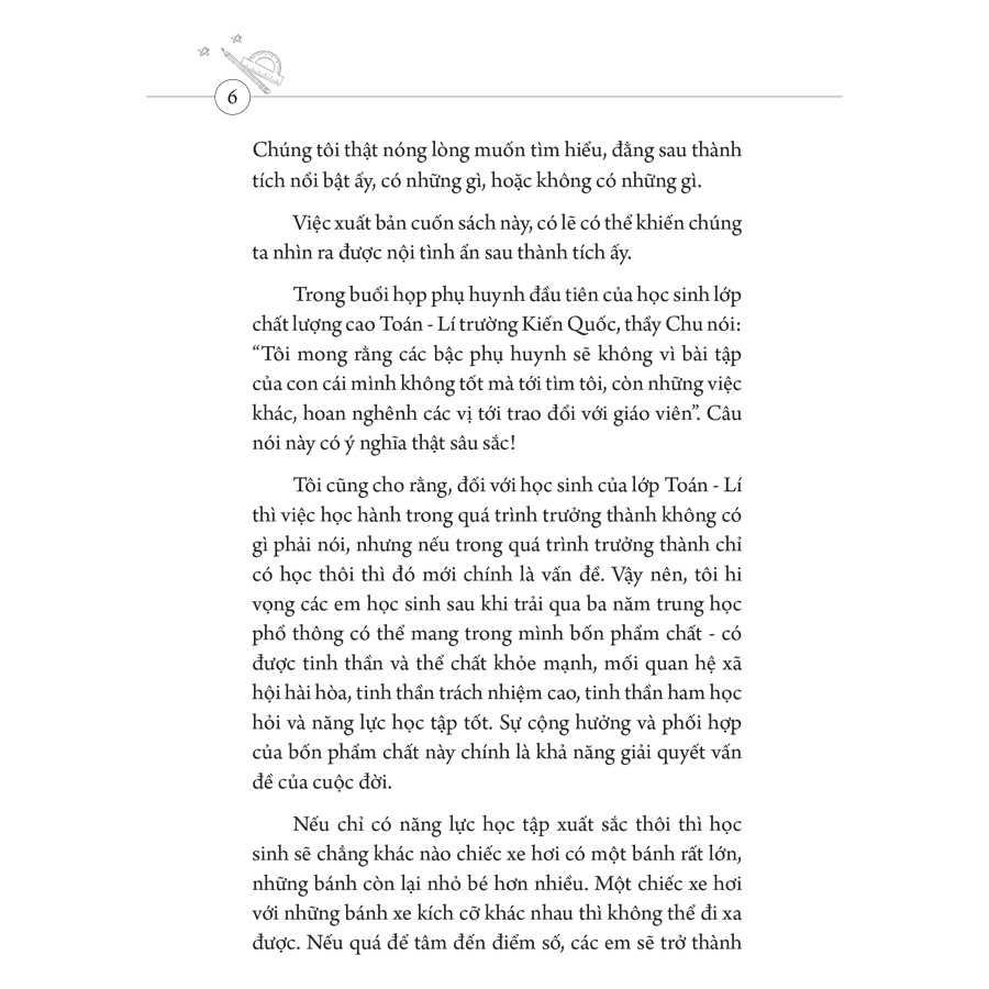 điểm số không phải là tất cả