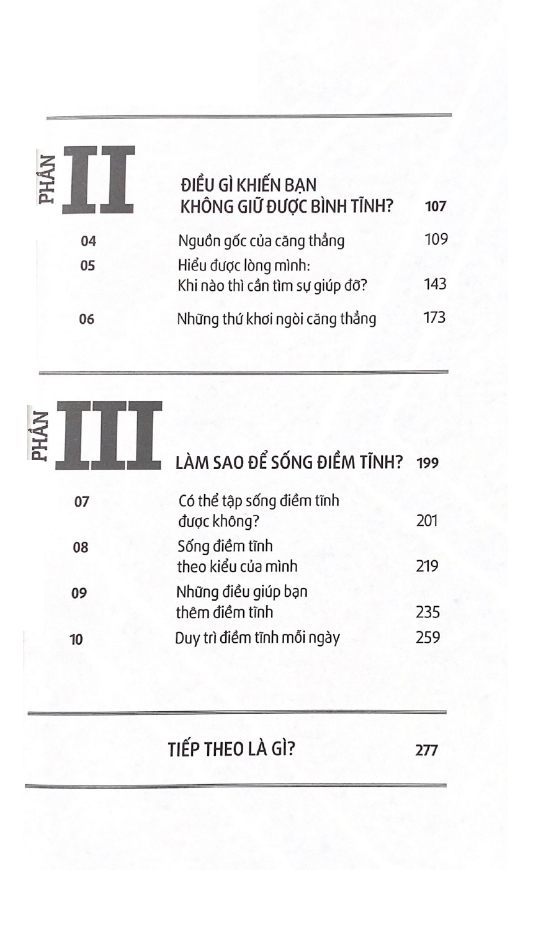 điềm tĩnh để bình yên - real calm
