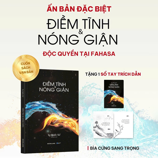 Diem Tinh Va Nong Gian - Bia Cung - Tang Kem So Quote Mini - Doc Quyen Fahasa