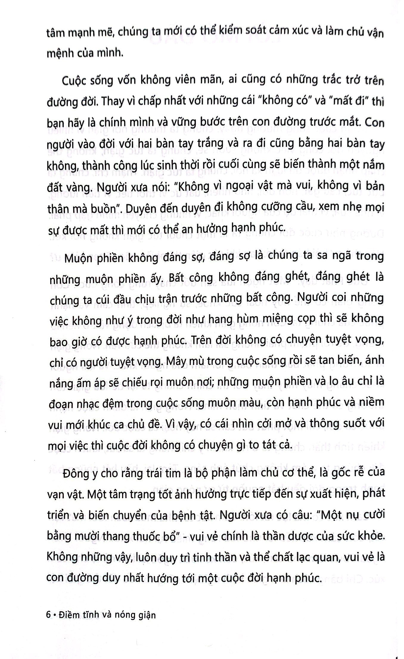 điềm tĩnh và nóng giận (tái bản 2024)