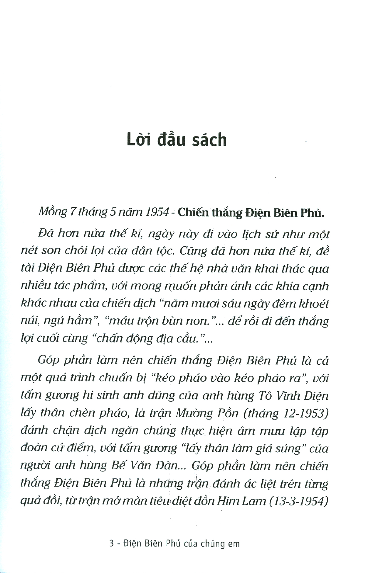 điện biên phủ của chúng em (tái bản 2023)