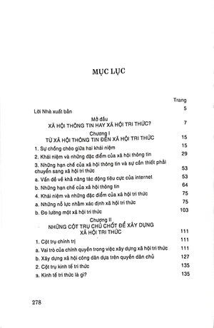 diện mạo và triển vọng của xã hội tri thức