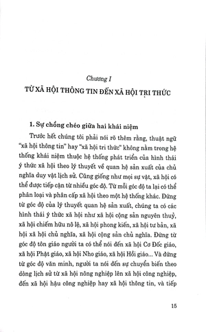 diện mạo và triển vọng của xã hội tri thức