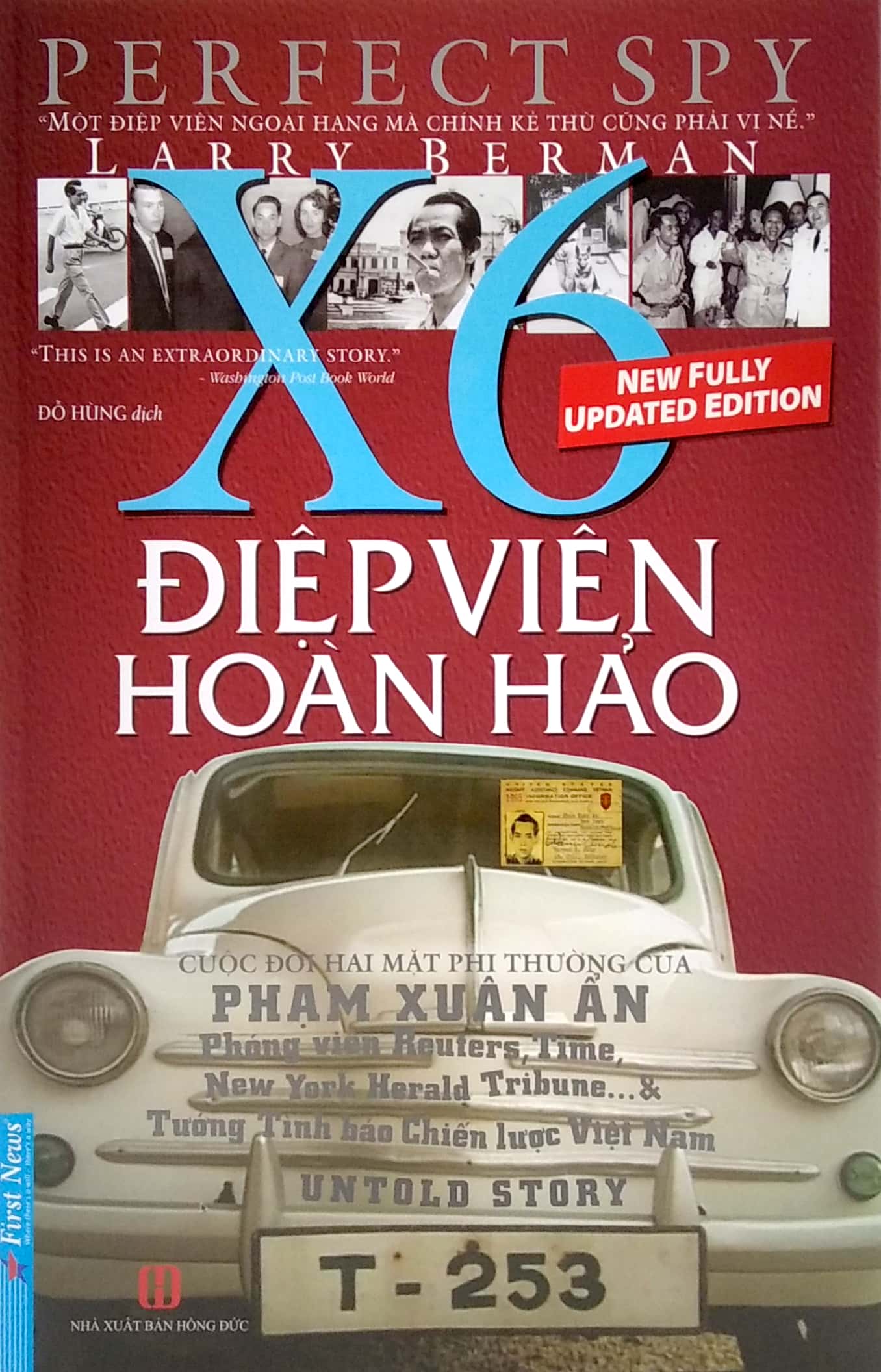 điệp viên hoàn hảo x6 - phạm xuân ẩn - bìa cứng (tái bản 2022)