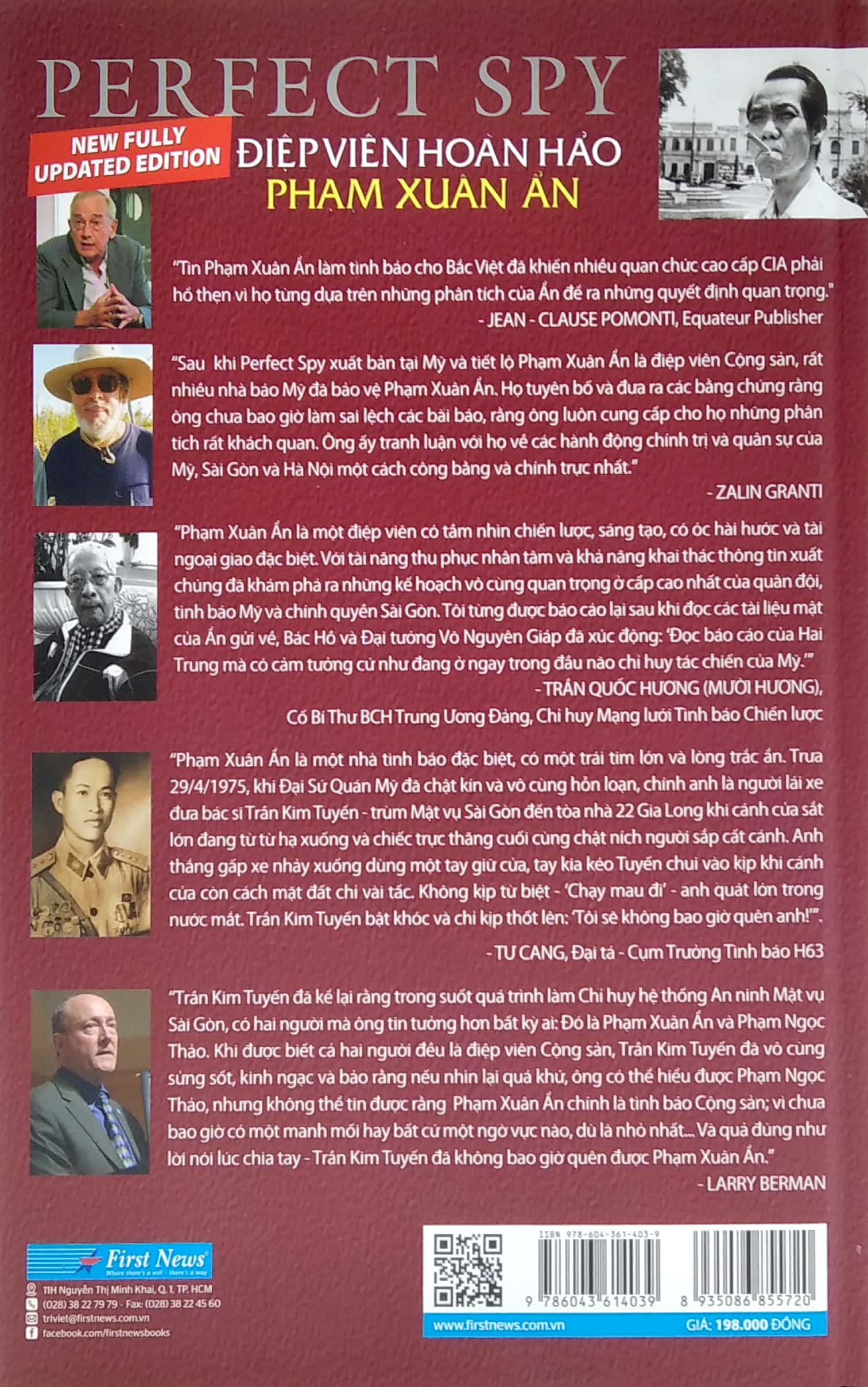 điệp viên hoàn hảo x6 - phạm xuân ẩn - bìa cứng (tái bản 2022)