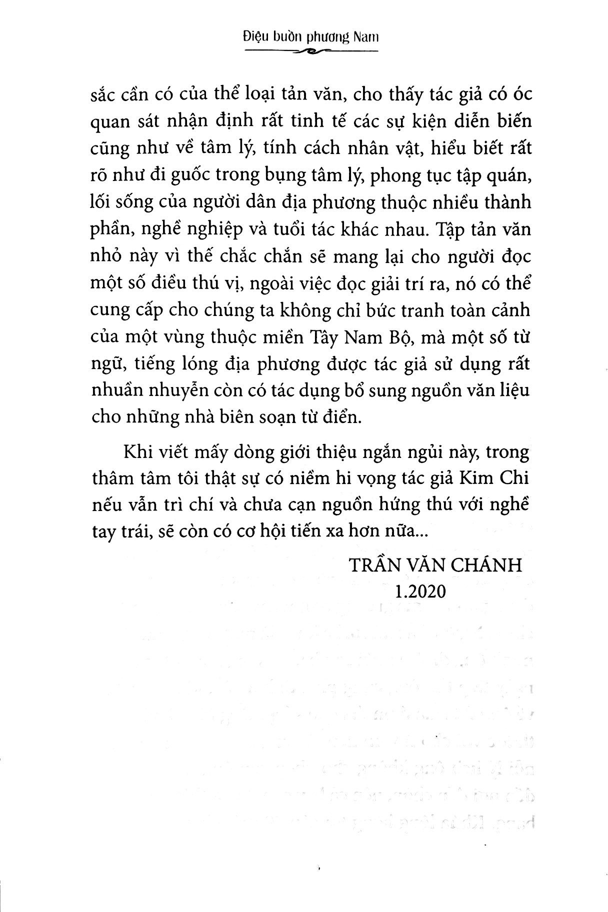 điệu buồn phương nam