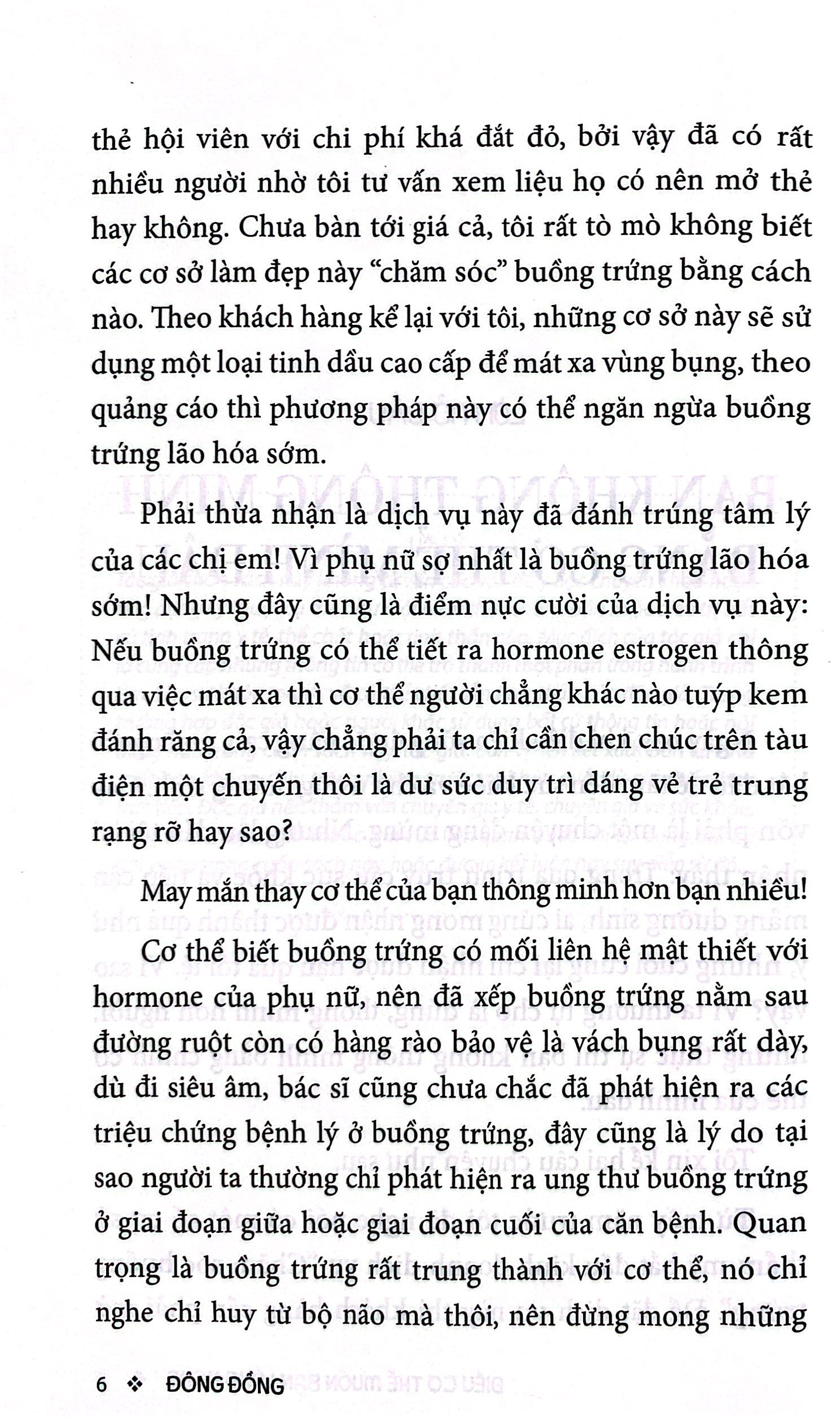 điều cơ thể muốn bạn lắng nghe