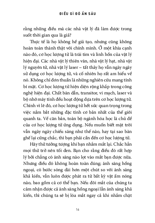 điều gì đó ẩn sâu - thế giới lượng tử và không-thời gian đột sinh
