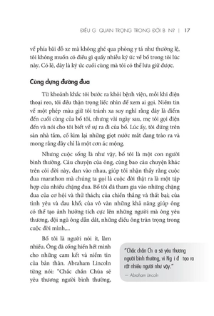 điều gì quan trọng trong đời bạn?