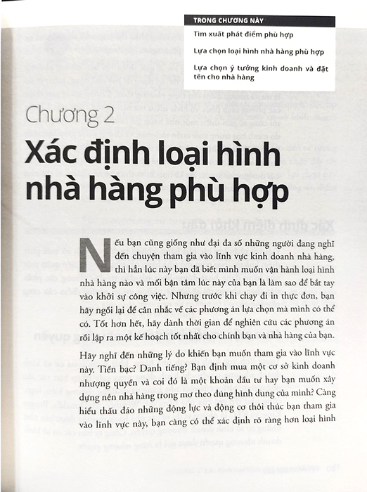 điều hành nhà hàng for dummies