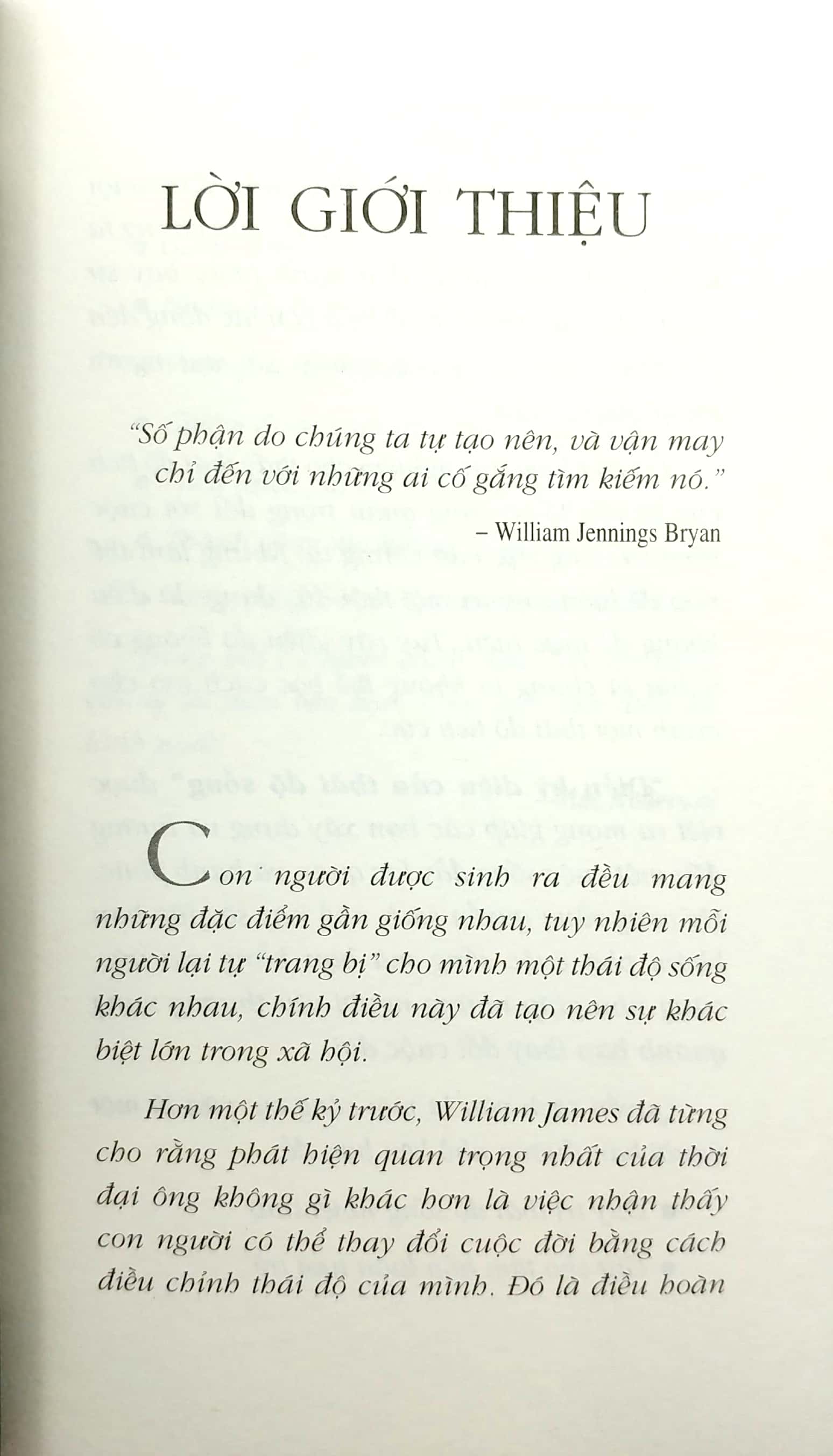 điều kỳ diệu của thái độ sống (tái bản 2020)