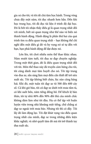 điều quan trọng nhất