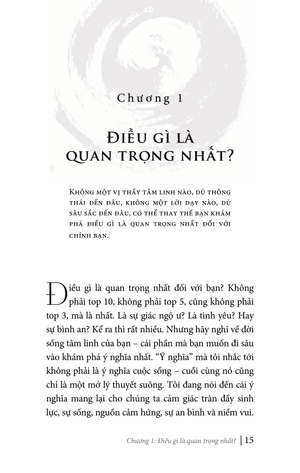điều quan trọng nhất