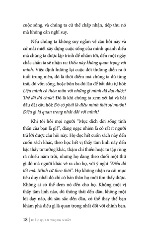 điều quan trọng nhất