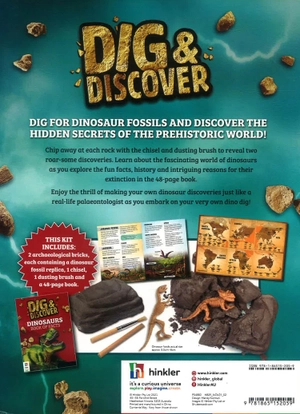 dig and discover kits - dinosaurs