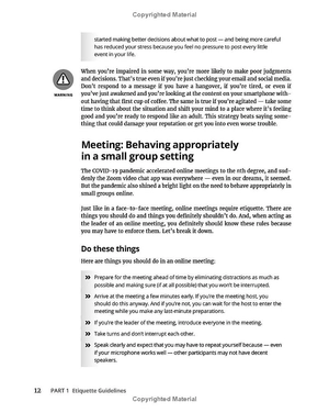 digital etiquette for dummies