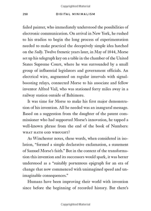 digital minimalism: choosing a focused life in a noisy world