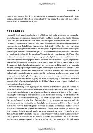 digital play in early childhood: what's the problem?