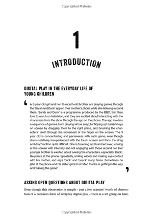 digital play in early childhood: what's the problem?