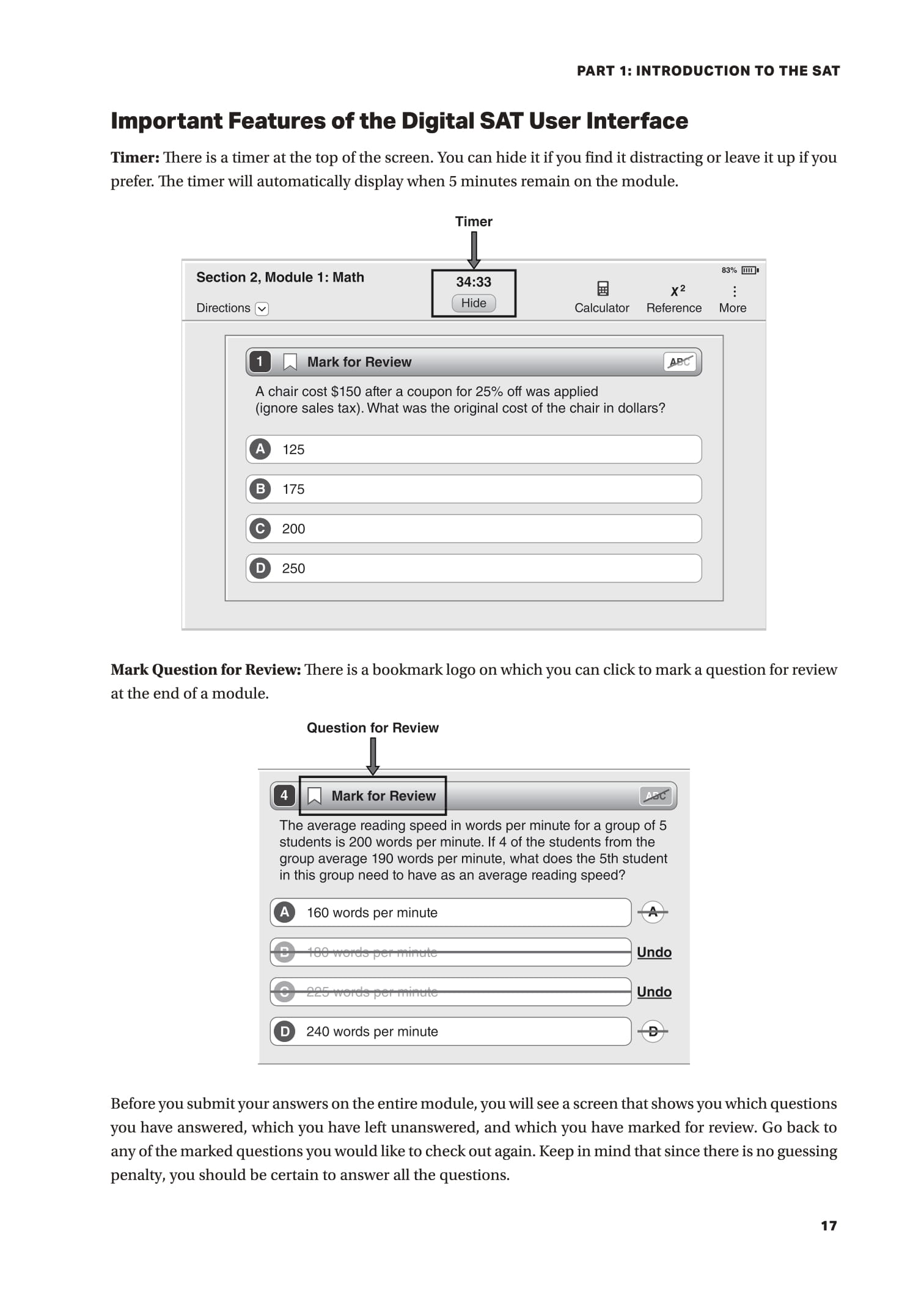 Digital SAT Study Guide - Premium Edition