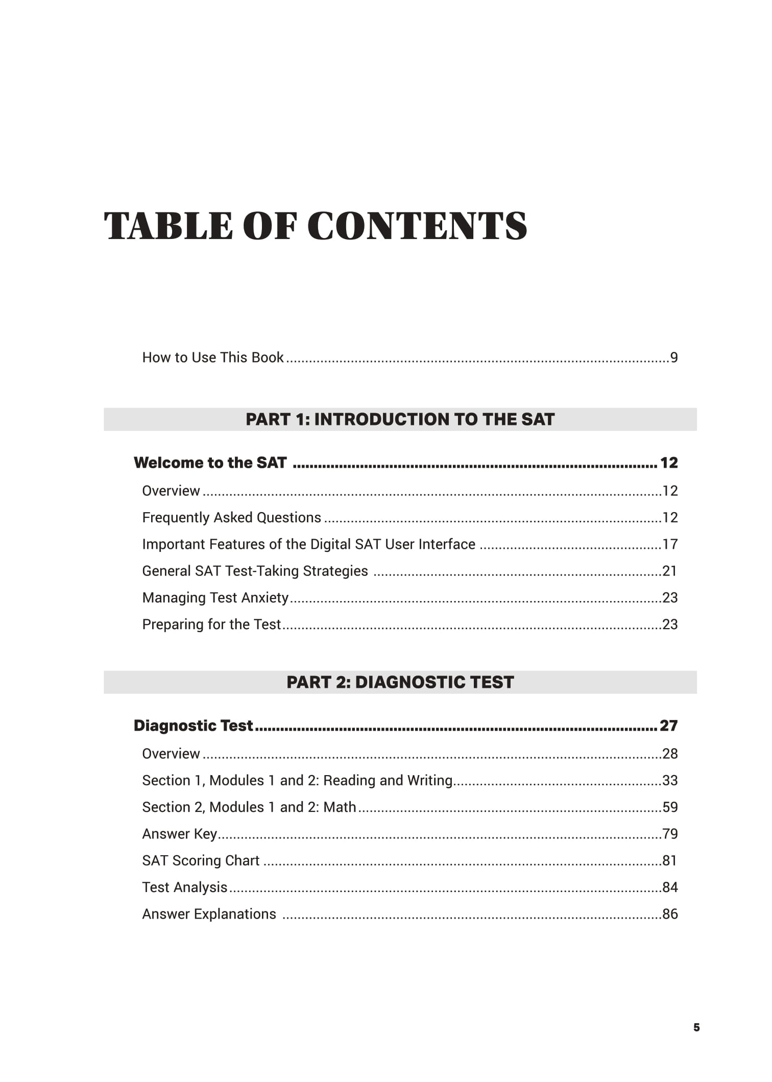 Digital SAT Study Guide - Premium Edition