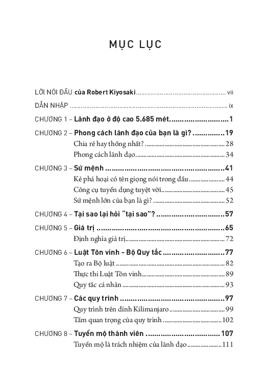 đỉnh cao của thuật lãnh đạo - những bài học lãnh đạo từ độ cao 5.895 m