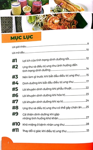 dinh dưỡng cho bệnh nhân ung thư