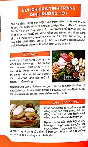 dinh dưỡng cho bệnh nhân ung thư