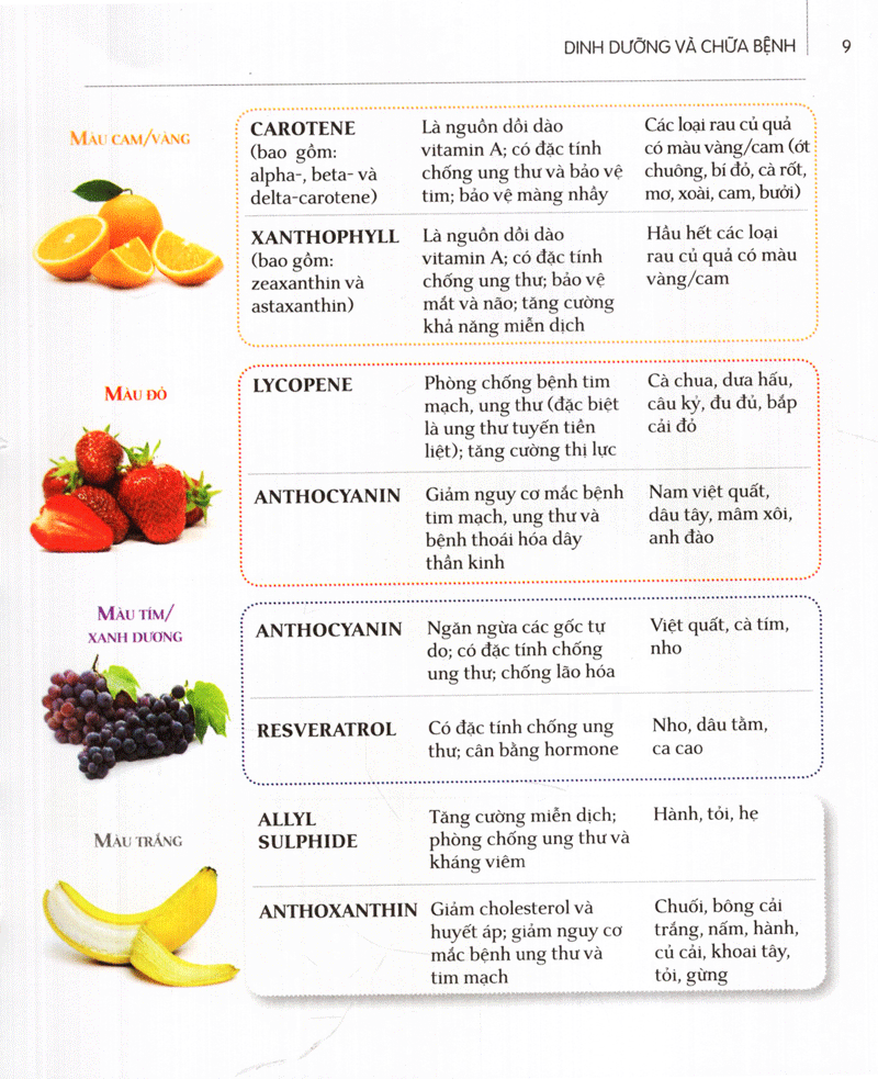 dinh dưỡng chữa bệnh - trái cây (tái bản 2021)