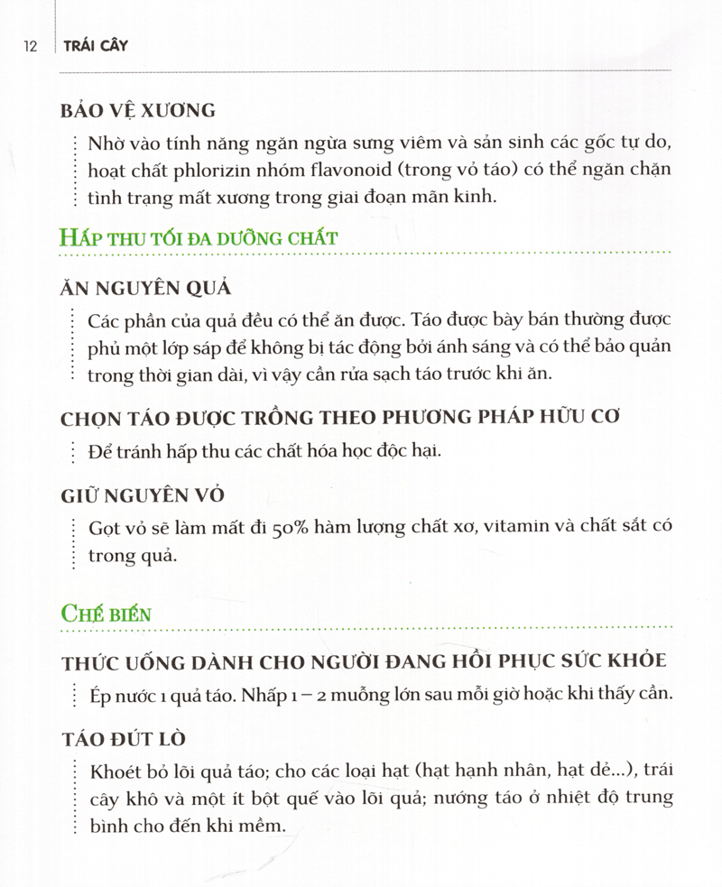 dinh dưỡng chữa bệnh - trái cây (tái bản 2021)