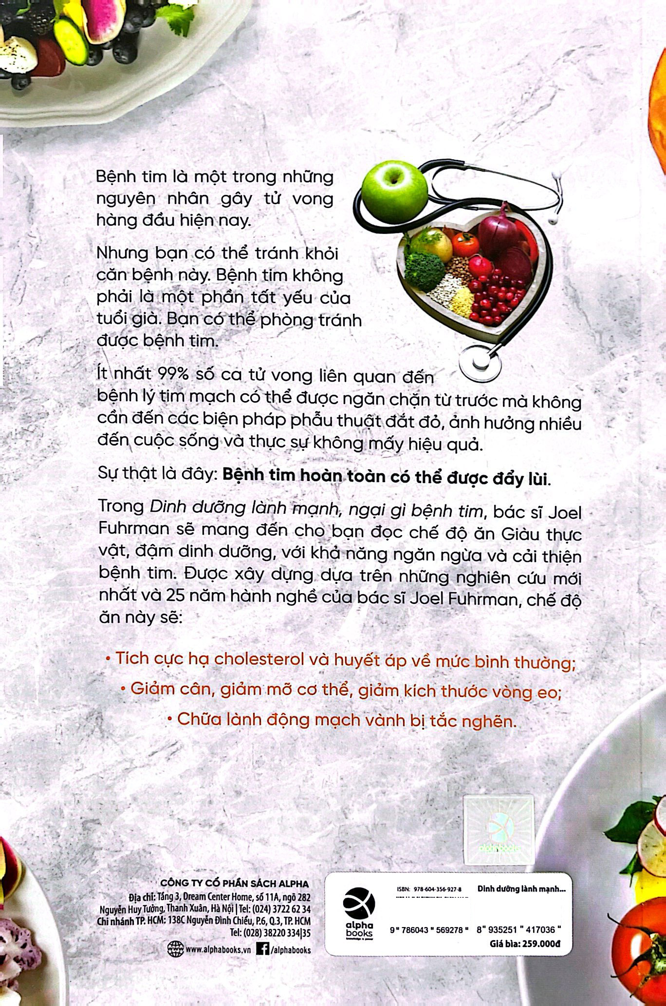 dinh dưỡng lành mạnh - ngại gì bệnh tim