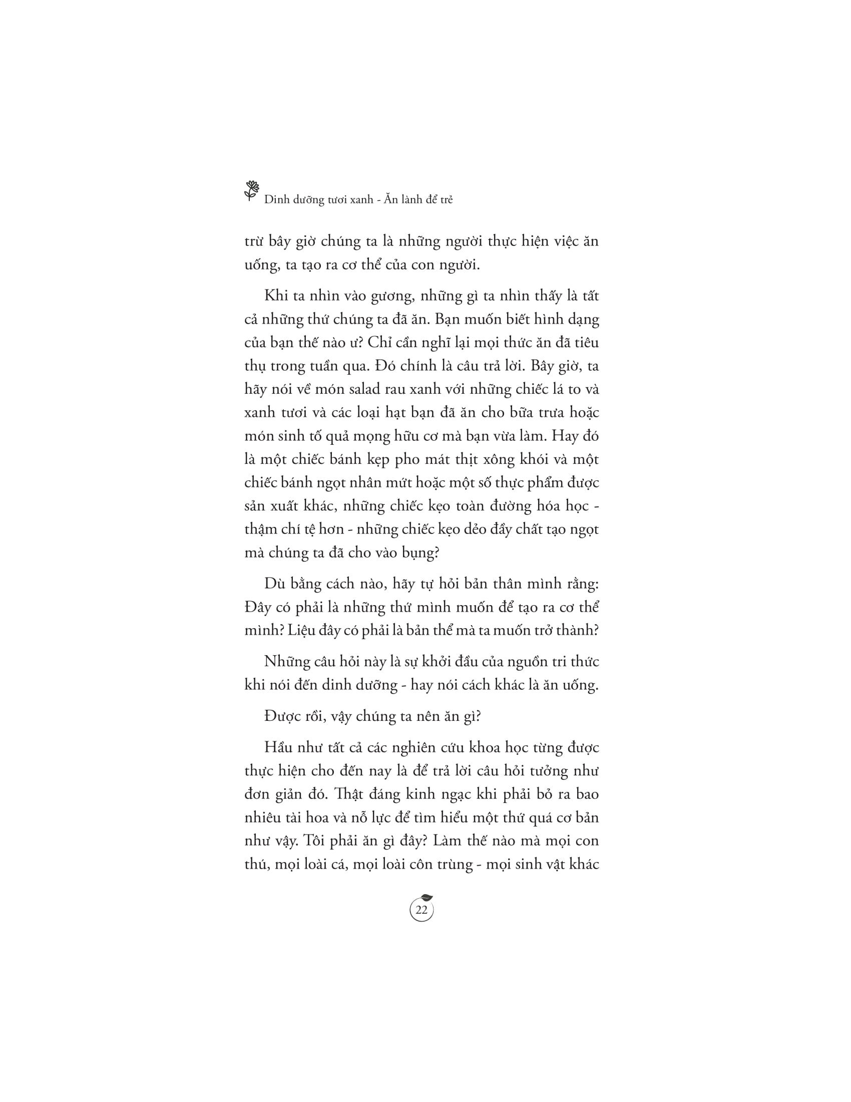 dinh dưỡng tươi xanh - ăn lành để trẻ