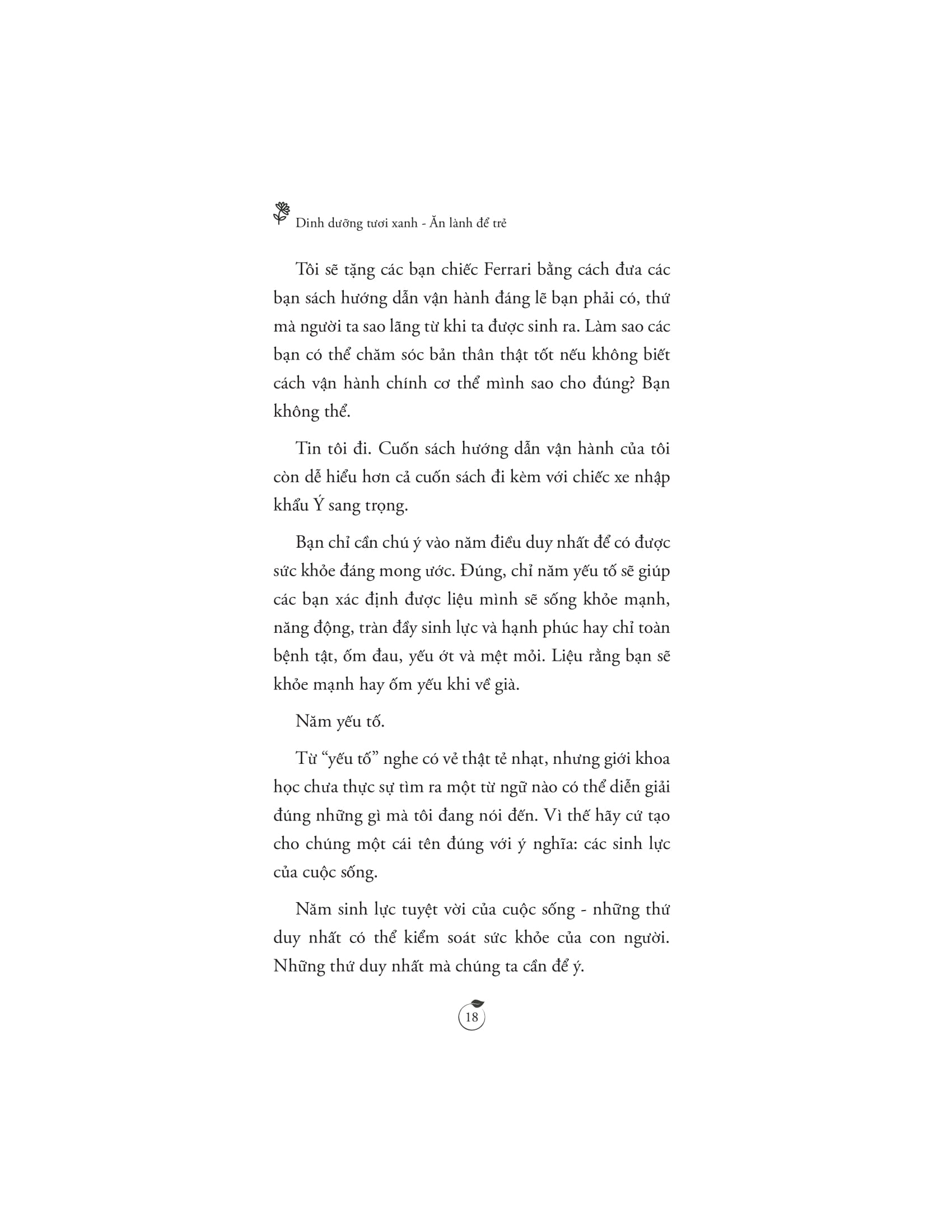 dinh dưỡng tươi xanh - ăn lành để trẻ