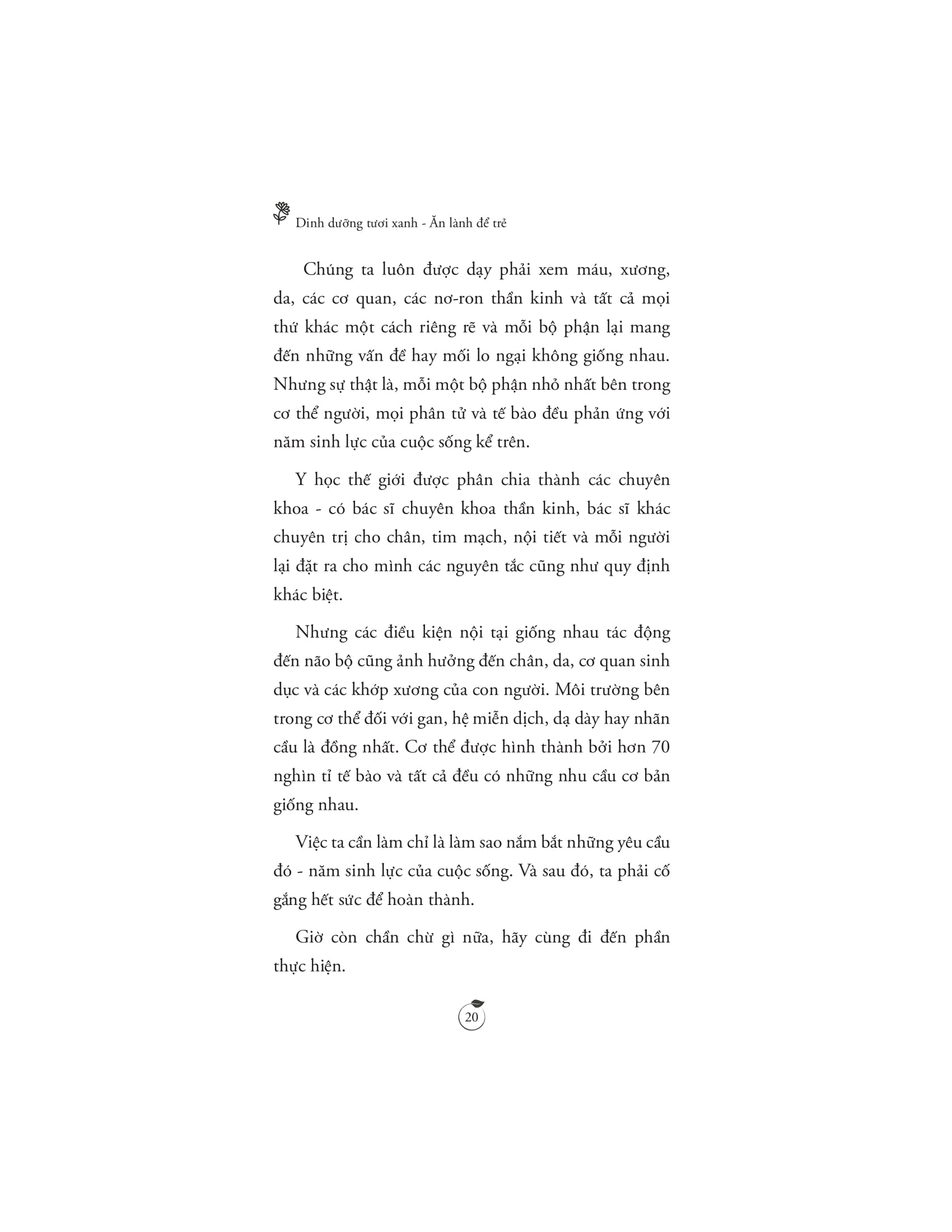 dinh dưỡng tươi xanh - ăn lành để trẻ