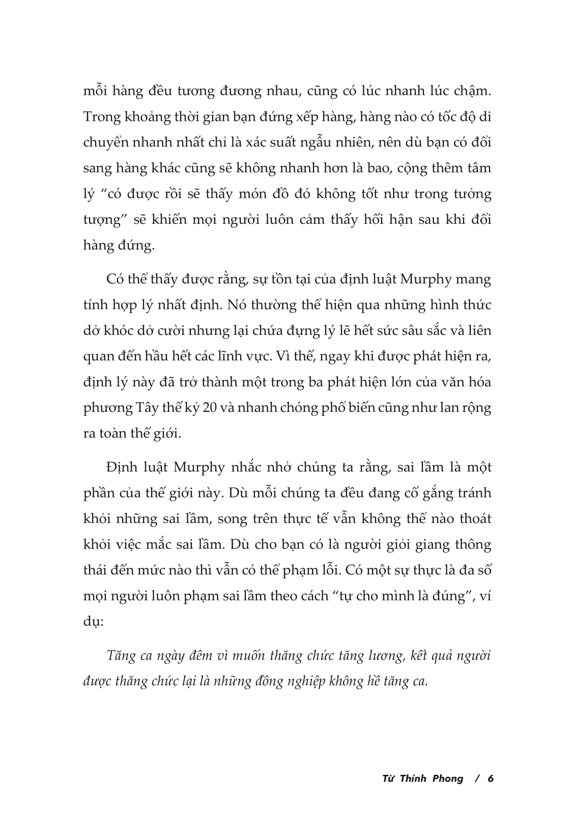 định luật murphy - mọi bí mật tâm lý thao túng cuộc đời bạn