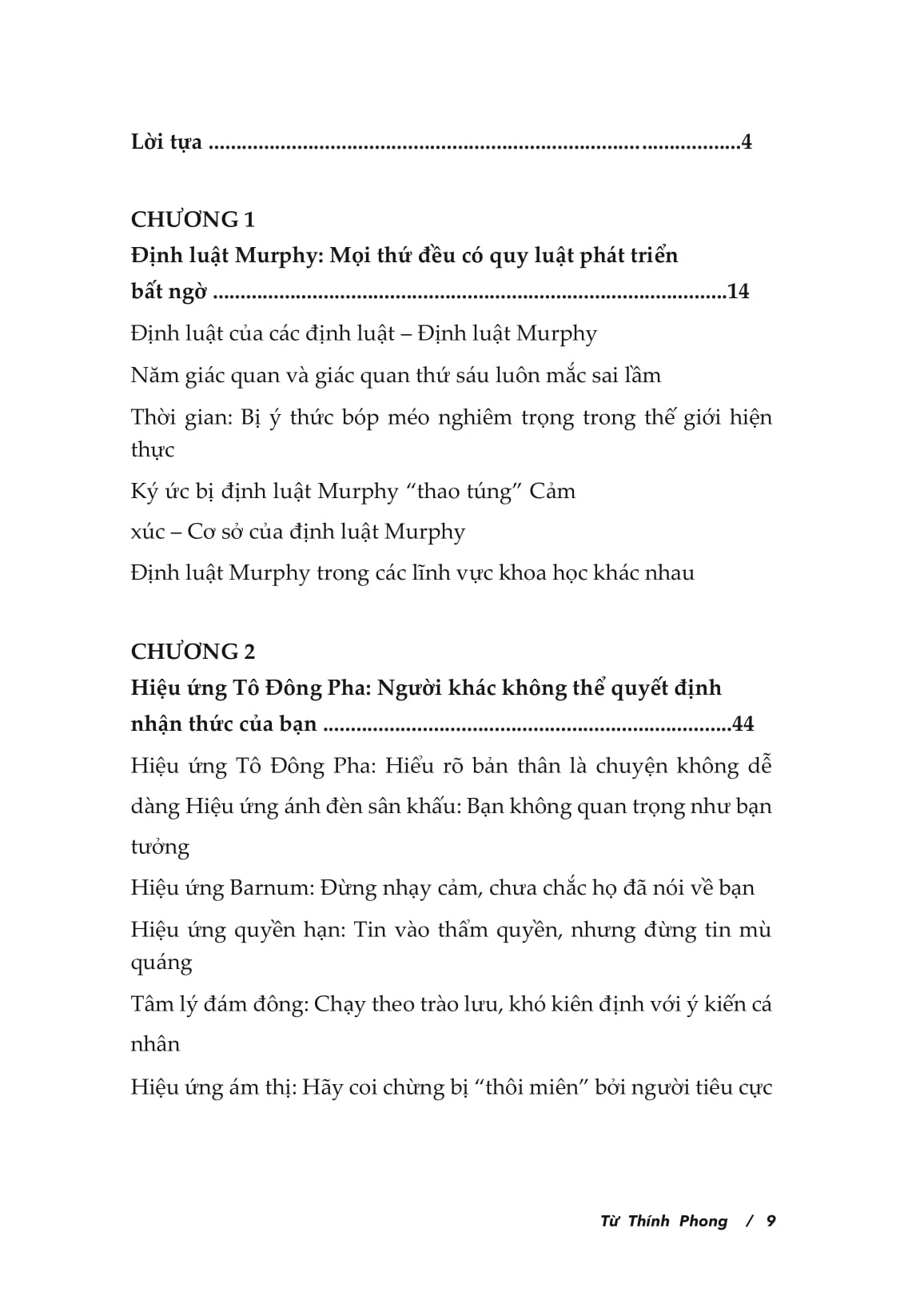 định luật murphy - mọi bí mật tâm lý thao túng cuộc đời bạn