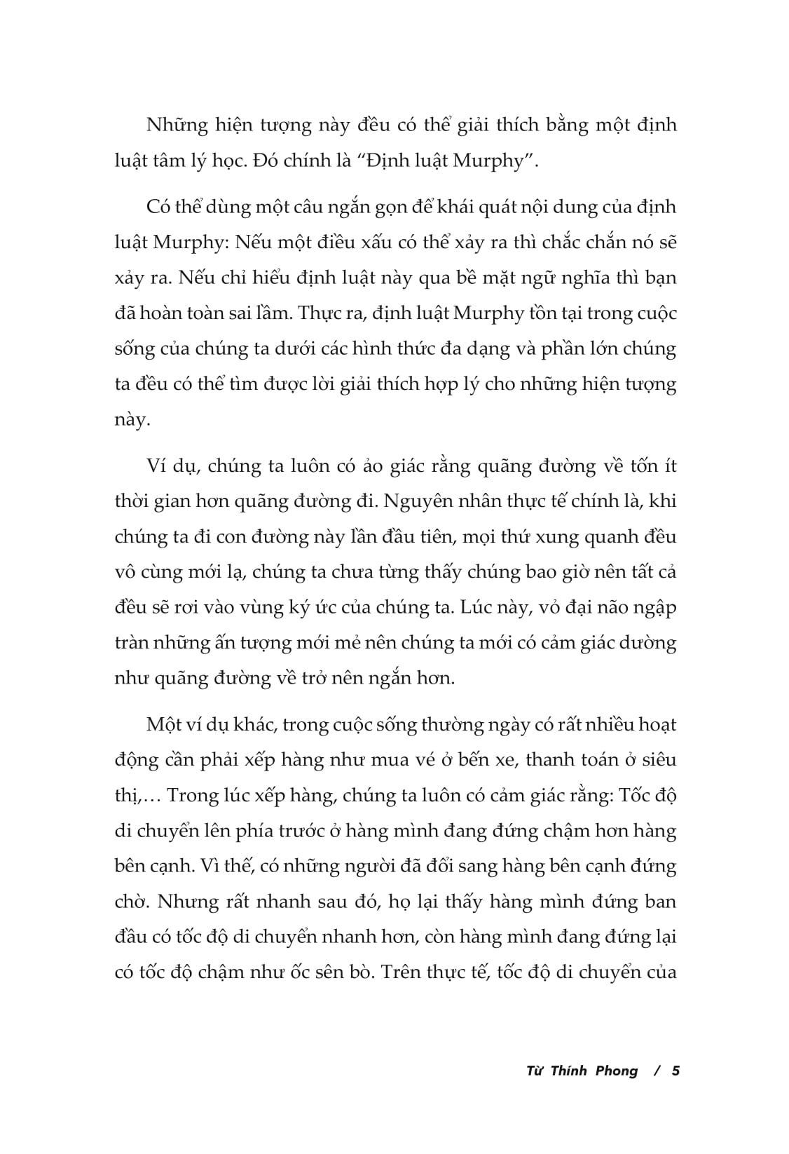 định luật murphy - mọi bí mật tâm lý thao túng cuộc đời bạn