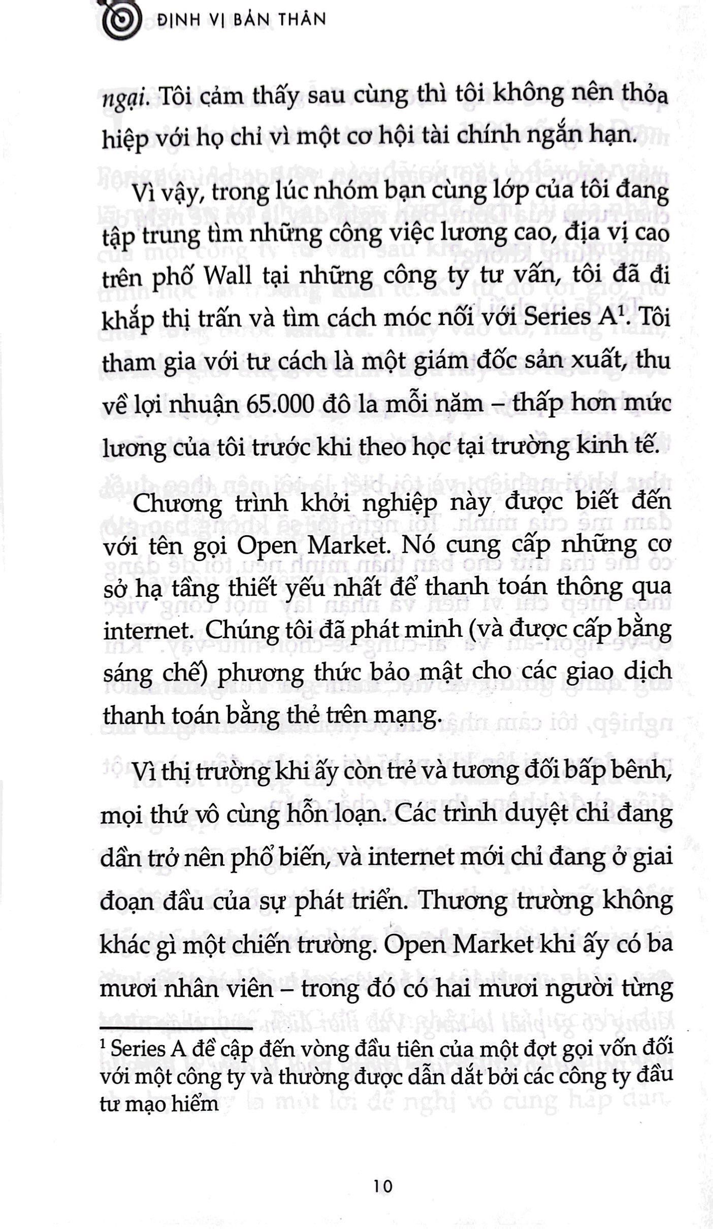 định vị bản thân
