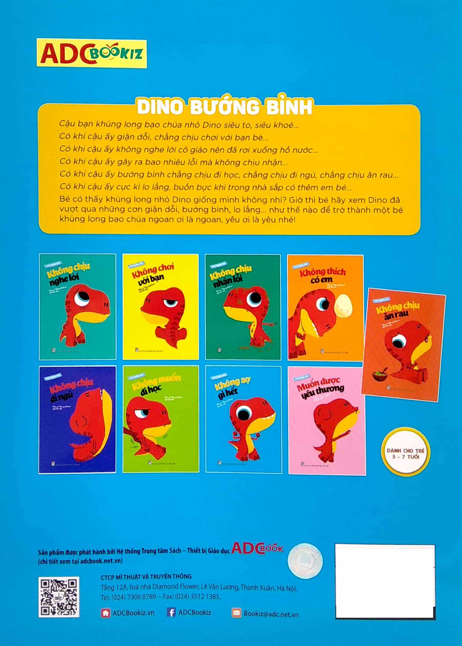 dino bướng bỉnh - không sợ gì hết (tái bản 2023)