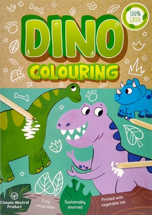 dino colouring